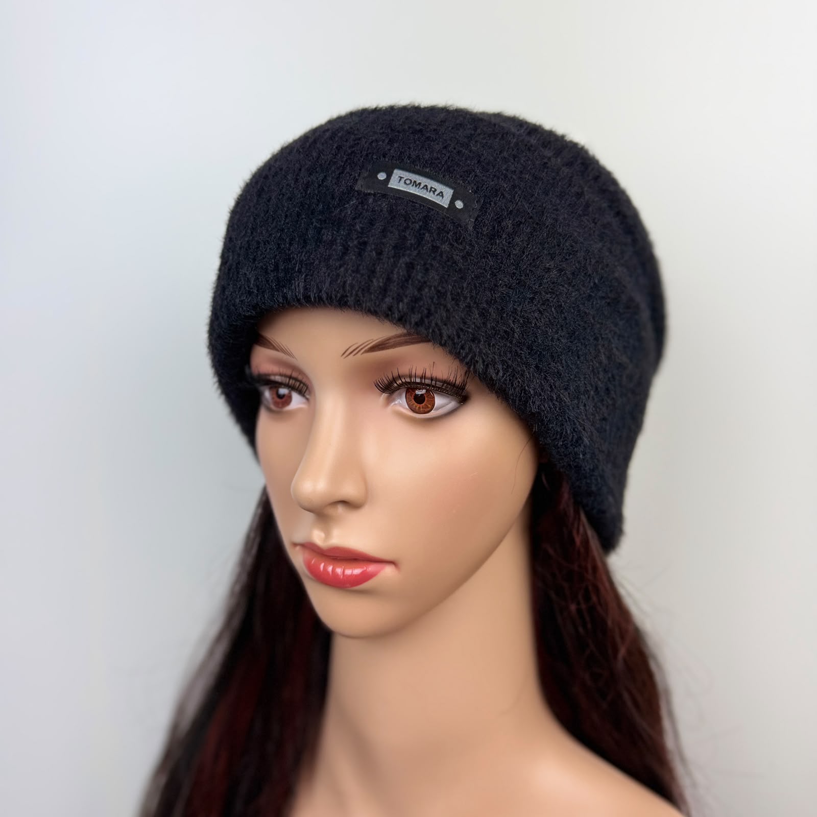 Beanie Minky schwarz