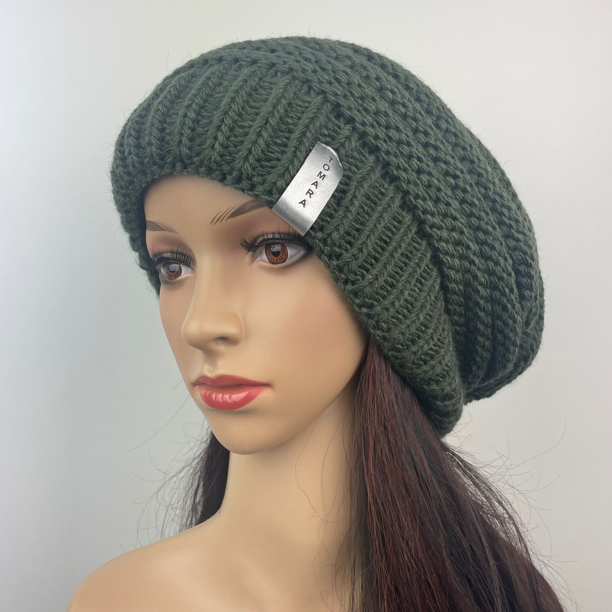 Beanie - Kingsize olivgrün