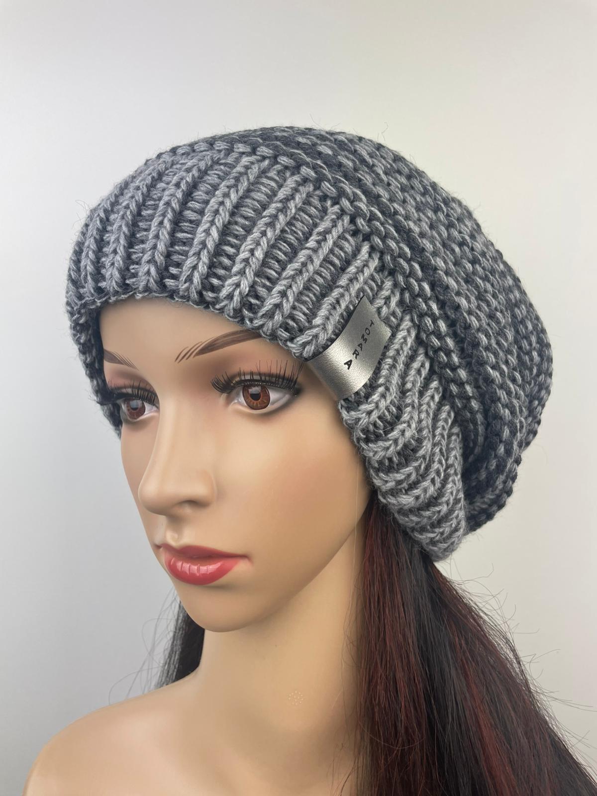 Beanie - Kingsize dunkelgrau-meliert